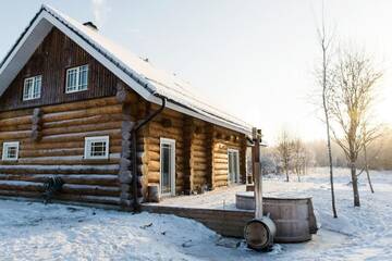 Фото номера Дом для отпуска с 4 спальнями и сауной Дома для отпуска Humala Holiday Home г. Кохила 91